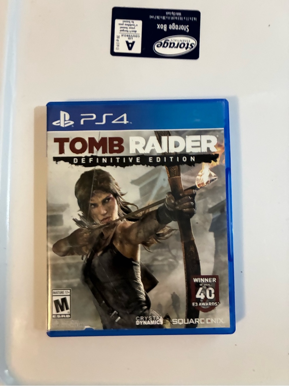 Tomb Raider: Definitive Edition - Blue PS4 Case by
